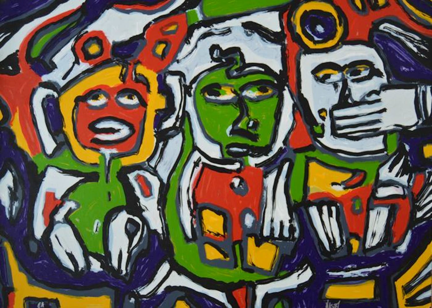 Ad van Hassel - 'Horen, zien en zwijgen' verkocht voor € 50!