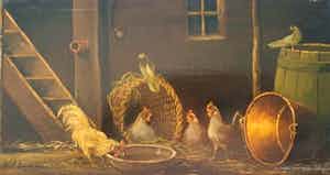 Wilhelmus Albertus Lammers - Uitzicht op kippenboerderij verkocht voor € 200!