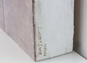 Ron van der Werf - Uniek werk in gemengde techniek op hout / wandobject, Zonder titel kopen? Bied vanaf 125!