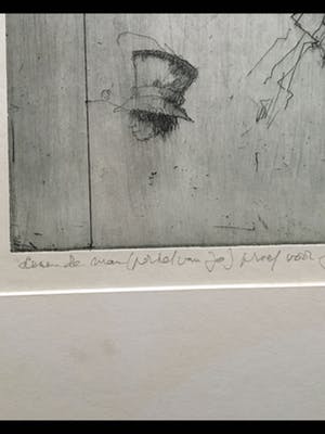 Dirkje Kuik - Lezende man ( portret van Jo) kopen? Bied vanaf 65!