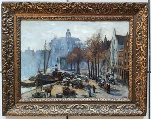 Adrianus Miolee - Spaarne, Haarlem met gebouw Vroom&Dreesmann kopen? Bied vanaf 1050!
