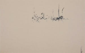 Melle Oldeboerrigter - Inkttekening op papier, z.t. Abstracte voorstelling kopen? Bied vanaf 80!