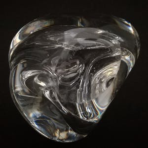 Willem Heesen - Helderglazen Ligne Libre kiezel gevormd met interne luchtbellen kopen? Bied vanaf 49!