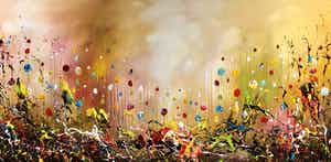 Gena - Colorful Flowers verkocht voor € 350!