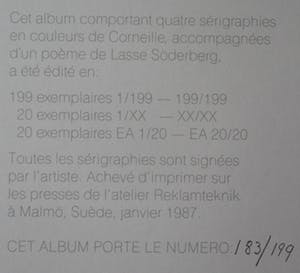 Corneille - Zeefdruk - 1987 kopen? Bied vanaf 100!