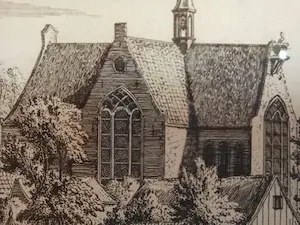 Niet of onleesbaar gesigneerd - Amstelveen aan de Zyudzijde (aanzicht kerk) kopen? Bied vanaf 1!