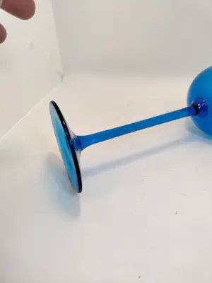 Carlo Moretti - Cobalt blauw wijnglas kopen? Bied vanaf 35!