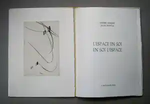 Jean Miotte - L´ESPACE EN SOI - EN SOI L´ESPACE . 5 RADIERUNGEN verkauft für € 600!
