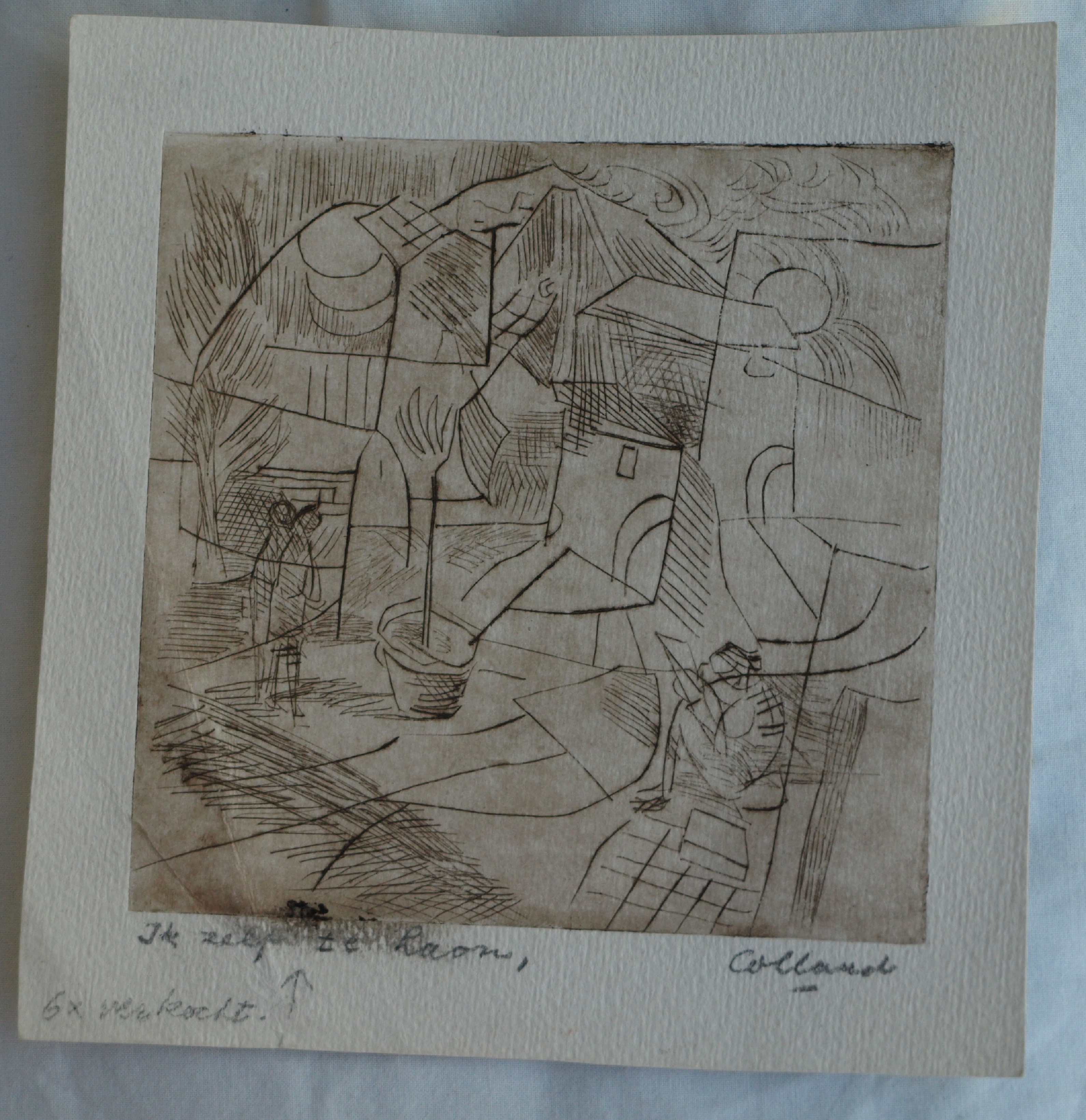 Leo Collard - Ets , Ik zelf te Laren (?) – ca 1970 kopen? Bied vanaf 1!