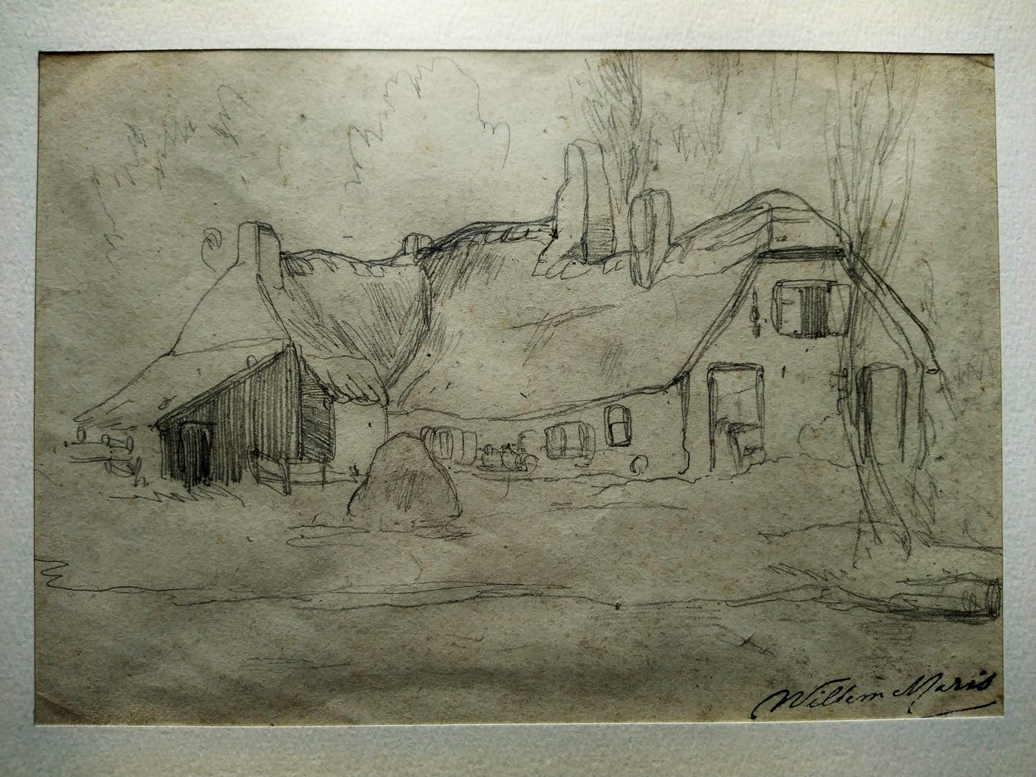 Willem Maris - Boerderij/Hondenhok verkocht voor € 150!