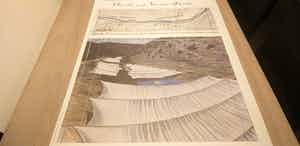 Christo - Over the Arkansas River Colorado verkocht voor € 50!