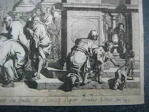 Jan Van Orley - Christus geneest de Blinden kopen? Bied vanaf 40!