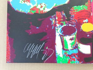 Karel Appel - HET GELE HOOFD / KLEURZEEFDRUK / 50x50cm / SIG / 1977 kopen? Bied vanaf 140!