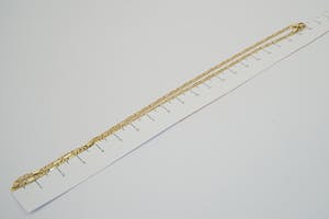 2518 - Elegant  - klein model - 14 karaats geel-gouden zg. "Anker" collier kopen? Bied vanaf 120!