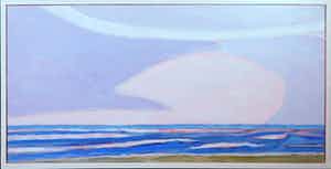 Paul Overhaus - Acryl op doek, Eindig oneindig - Ingelijst (Groot) verkocht voor € 100!