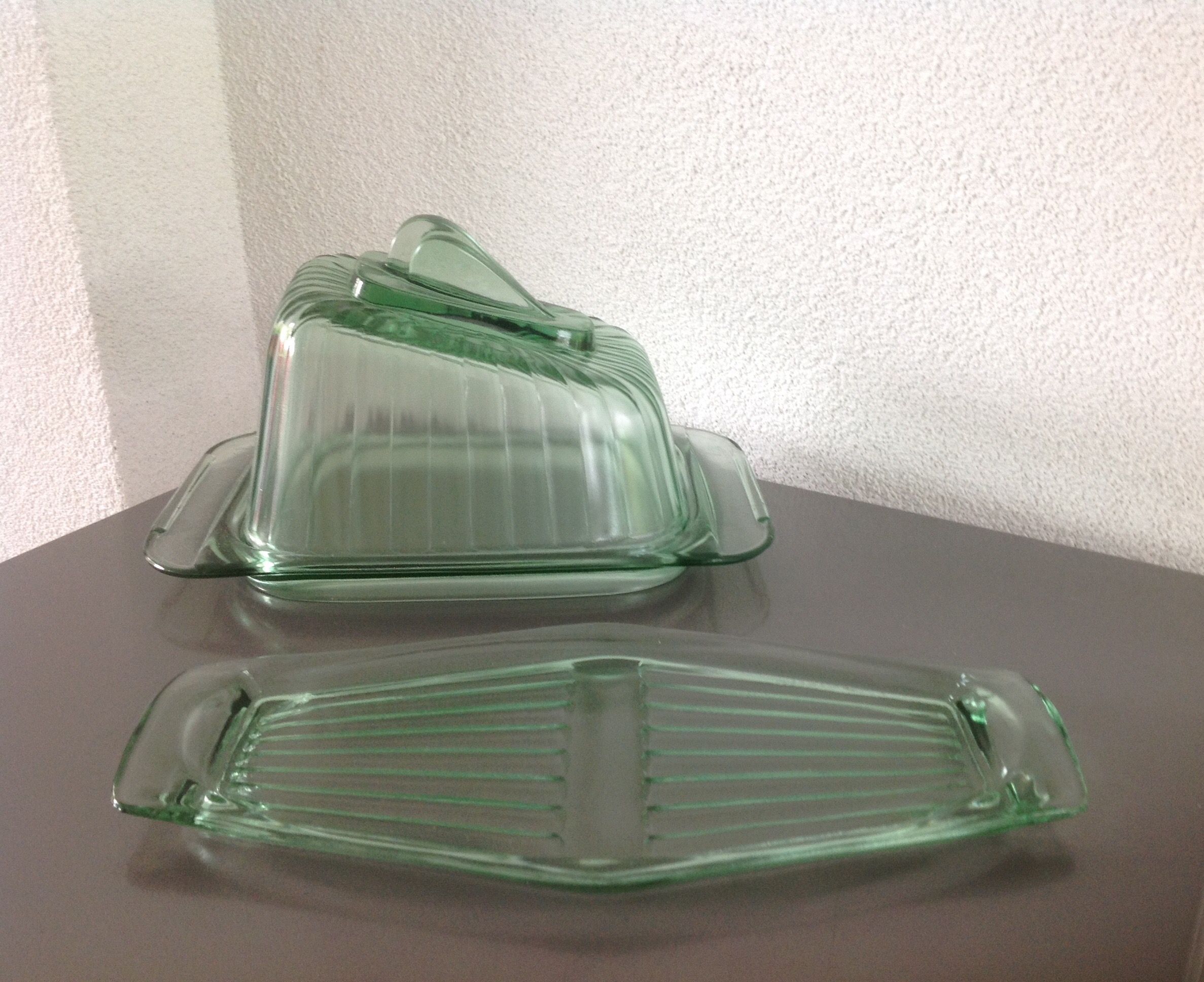 Royal Leerdam - Copier, kaasstolp en schaaltje, Neerlandia verkocht voor € 25!