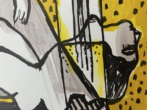 Corneille - kleurenzeefdruk - 'Un nuage rose au-dessus de Piediripa' - 1975 kopen? Bied vanaf 250!