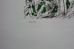 Pieter Holstein - Hand ingekleurde ets: kracht kopen? Bied vanaf 60!