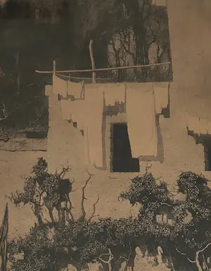 Frans Hogerwaard - Binnenplaats te Rome kopen? Bied vanaf 35!