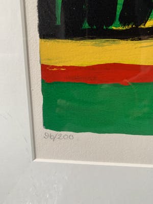 Corneille - "L' Afrique n'est pas loin" 1992 nr. 96/200 (zeefdruk - groot) kopen? Bied vanaf 350!