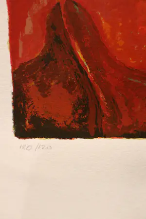 Jan van Delft - Gevelteken - Abstracte Zeefdruk - Oplage 120/120 kopen? Bied vanaf 40!