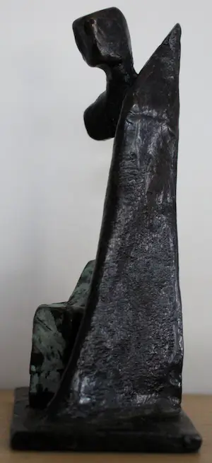 Renee van Leusden - Bronzen beeldje: Les bagages - 2002 kopen? Bied vanaf 175!