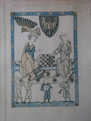 Niet of onleesbaar gesigneerd - Miniaturen Heidelberg in facsimile kopen? Bied vanaf 1!
