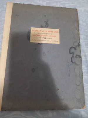 Jeanne Bieruma Oosting - 12 etsen in boek "fabels van la fontaine" (gesigneerd) kaufen? Bieten Sie von 200!
