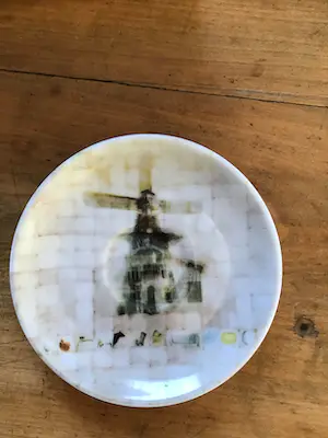 Chris Berens - 6 kop en schotels, design Molen de Dikkert Amstelveen, Taste of Art kopen? Bied vanaf 35!