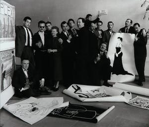 Paul Huf - C-Print op dibond, Groepsportret kopen? Bied vanaf 50!