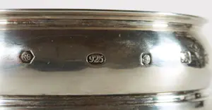 Twee 1e gehalte Engelse zilveren flessenbakken kopen? Bied vanaf 150!