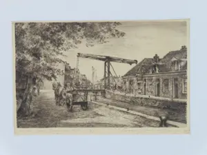 Frans IJserinkhuijsen - Oude Overtoomse Sluis '27 kopen? Bied vanaf 20!
