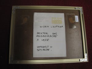 Willem Snitker - vroeg 1968 express Pastel uit zijn Bleeker Galerie Haarlem - gesign met opdracht kopen? Bied vanaf 1!