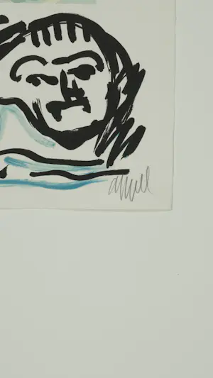 Karel Appel - Mermaid - Tantrika kopen? Bied vanaf 875!