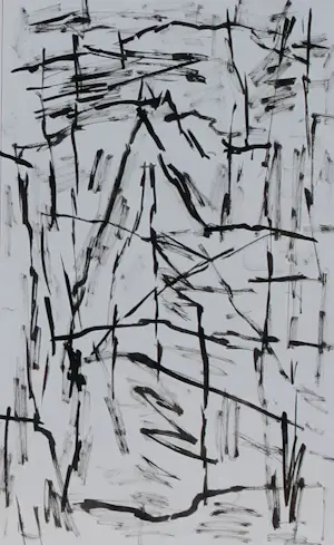 Buy Jan Schoonhoven - Ingelijste tekening - 1990 (nette lijst!)? Bid from 2500!