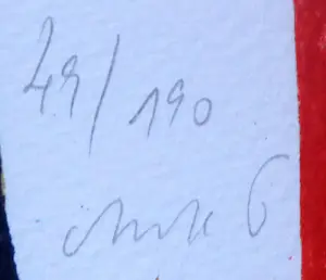 Horst Antes - Ingelijste litho kopen? Bied vanaf 325!