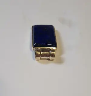 Nieuwe zilveren hanger met kobalt blauwe Lapis Lazuli kopen? Bied vanaf 50!
