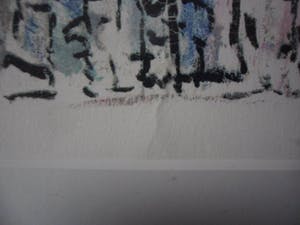 Jan Wolkers - Zeefdruk uit de serie 'Winterbeeld IV' - 1995 kopen? Bied vanaf 120!