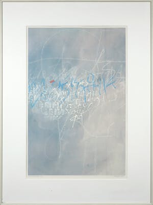 Arie Trum - Offsetlitho, Zonder titel - Ingelijst kopen? Bied vanaf 1!