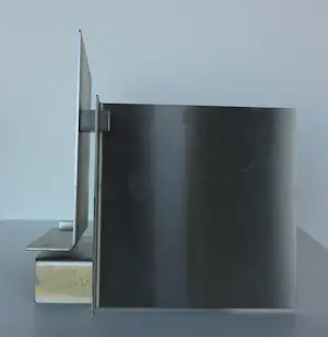 Henk Rusman - Roestvrij stalen sculptuur, Geometrische compositie kopen? Bied vanaf 150!