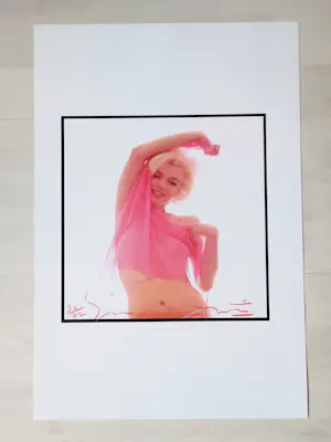 Bert Stern - Marilyn Monroe - Red Scarf, 1962/2008 - original - handsigniert - Auflage 72 kopen? Bied vanaf 1200!