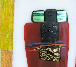 Bert Grotjohann - Gemengde techniek op doek, De vrolijke stad II - Ingelijst (Groot) kopen? Bied vanaf 100!