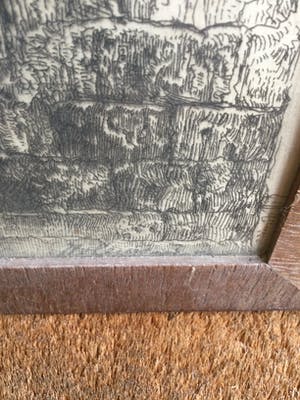 Willem van Leusden - C5135B-5, Zicht op gotische kerk kopen? Bied vanaf 50!