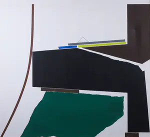 Nic Blans (sr.) - Acryl op doek, Slightly residential - Ingelijst kopen? Bied vanaf 200!