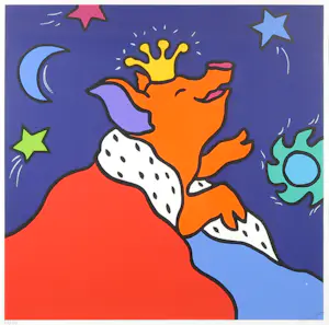 Shunyam - Zeefdruk, My Favourite Star - Ingelijst kopen? Bied vanaf 50!