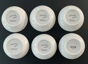 Corneille - ZES CORNEILLE SCHAALTJES EN EEN KOEKDOOSl kopen? Bied vanaf 45!