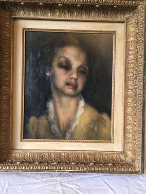 Toon Kelder - Portret Alexandrine Kelder. kopen? Bied vanaf 500!
