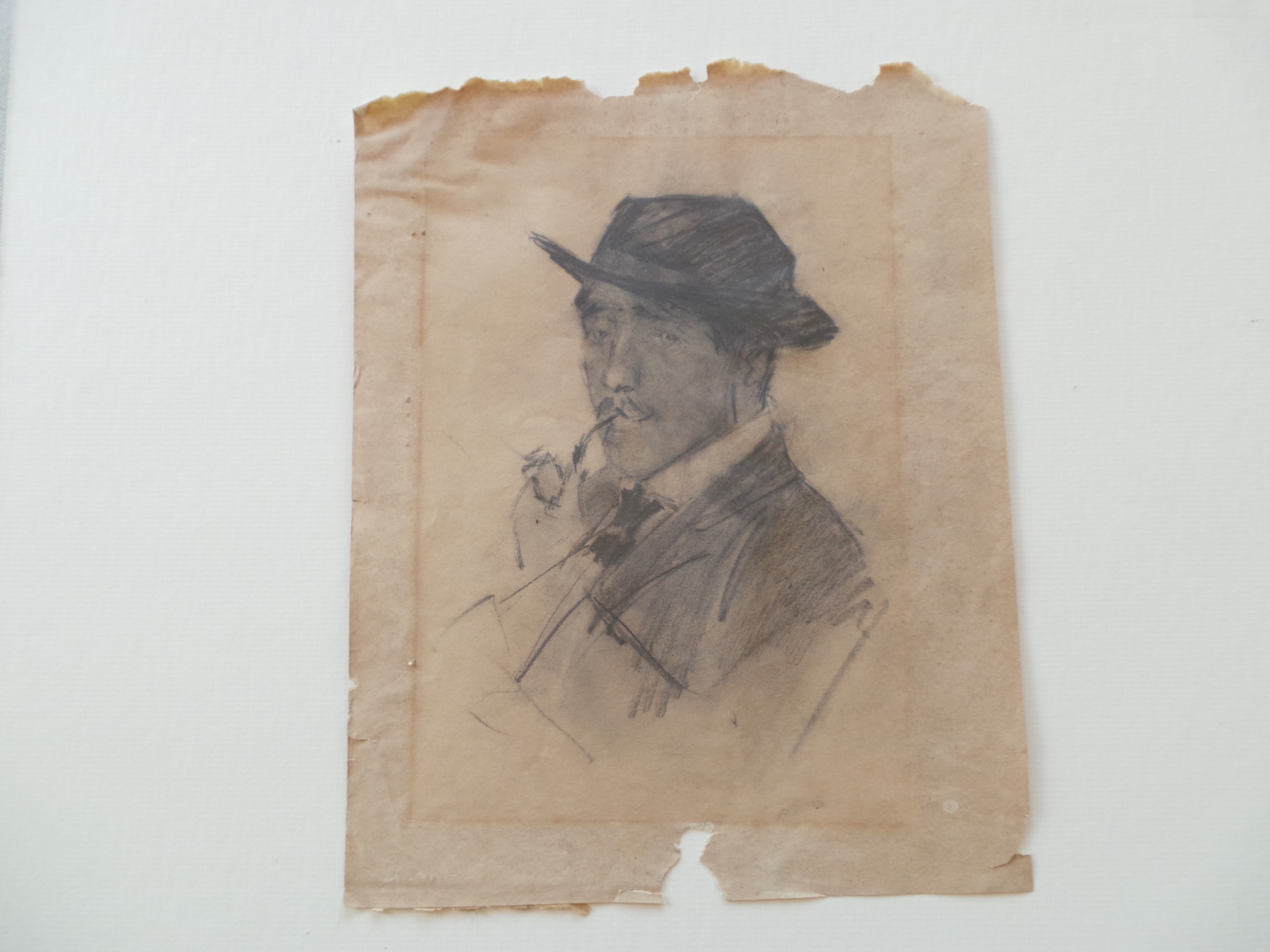 Niet of onleesbaar gesigneerd - Onbekend Portret kopen? Bied vanaf 1!