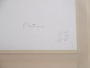 Raymond Mason - Platane - Aquarel kopen? Bied vanaf 400!