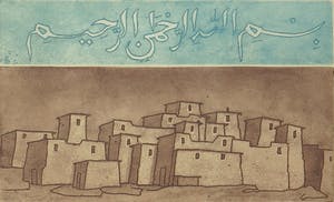 Frans Verpoorten - Ets en aquatint, Zonder titel - Ingelijst kopen? Bied vanaf 1!